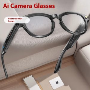 Smart glasses with voice control and camera module